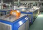 380V 50 हर्ट्ज डब्ल्यूपीसी प्रोफ़ाइल उत्पादन लाइन / डब्ल्यूपीसी डोर फ्रेम विनिर्माण मशीन