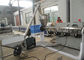 पीवीसी डब्ल्यूपीसी प्रोफ़ाइल एक्सट्रूज़न लाइन / पीवीसी दीवार पैनल उत्पादन लाइन आउटडोर अलंकार बनाना