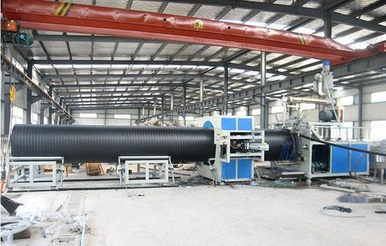 अच्छी कीमत स्वचालित प्लास्टिक पाइप बाहर निकालना लाइन, Sprial Hdpe पाइप उत्पादन लाइन कम शोर ऑनलाइन