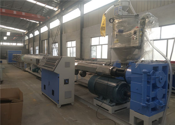 अच्छी कीमत पूरी तरह से स्वचालित पीई पानी के पाइप बाहर निकालना लाइन, CE ISO9001 के साथ पीई पाइप मशीनरी ऑनलाइन
