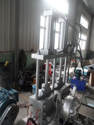 अच्छी कीमत पीपी दो चरण पुनर्नवीनीकरण स्पेगेटी प्लास्टिक Granules मशीन / राफिया गोली बाहर निकालना ऑनलाइन